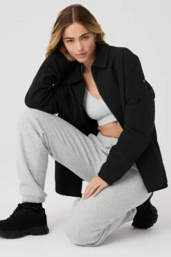 Torrent Overshirt - Black -ALO ACTIVEWEAR SALE M3204R 01 b1 s1 a2 2 m89