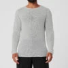 Cashmere Reform Long Sleeve - Dove Grey Heather -ALO ACTIVEWEAR SALE M3229R 02288 b1 s3 a1 1 m93