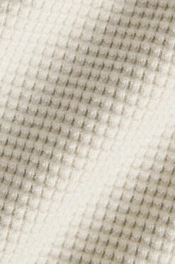 Elevate Waffle Long Sleeve Crew - Bone -ALO ACTIVEWEAR SALE M3265R 03040 b1 s1 a5 1 m221