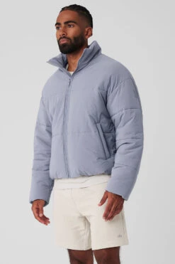 Stretch Woven Street Puffer - Fog 9 Stretch Woven Street Puffer - Fog -ALO ACTIVEWEAR SALE M4134R 05134 b1 s3 a2 1 m93