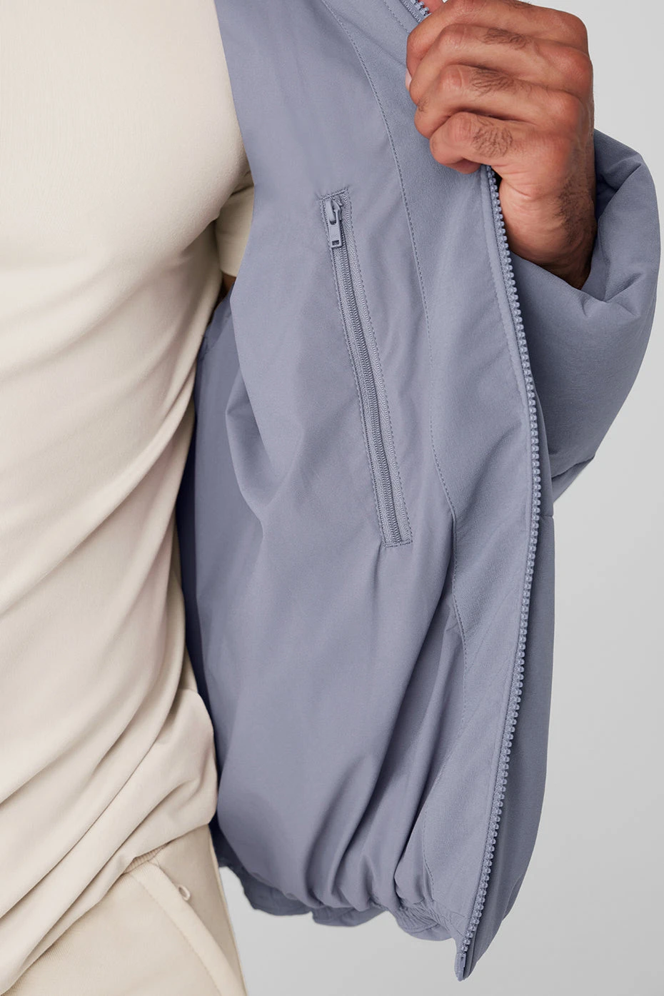 Stretch Woven Street Puffer - Fog 7 Stretch Woven Street Puffer - Fog - Image 5