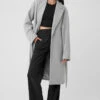 Wool Gameday Overcoat - Athletic Heather Grey -ALO ACTIVEWEAR SALE M4143R 02910 b1 s1 a1 1 m54
