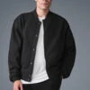 Renown Varsity Jacket - Black 1 Renown Varsity Jacket - Black -ALO ACTIVEWEAR SALE M4144R 01 b1 s1 a1 1 m214