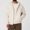 Select Hooded Bomber Jacket - Bone 2 Select Hooded Bomber Jacket - Bone -ALO ACTIVEWEAR SALE M4145R 03040 b1 s3 a1 1 m93