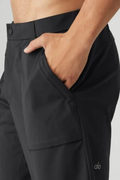 Block Pant - Anthracite -ALO ACTIVEWEAR SALE M5131R 02125 b1 s3 a4 1 m108