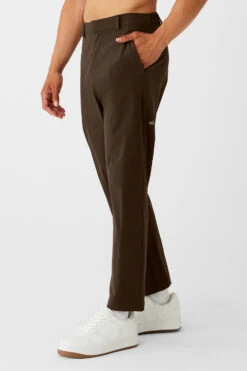 Co-Op Cropped Tech Trouser - Espresso -ALO ACTIVEWEAR SALE M5134R 04064 b1 s3 a3 1 m154