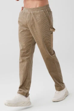 Corduroy District Sweatpant - Gravel 9 Corduroy District Sweatpant - Gravel -ALO ACTIVEWEAR SALE M5139R 01347 b1 s3 a3 1 m108