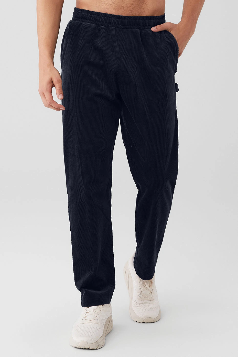 Corduroy District Sweatpant - Navy 3 Corduroy District Sweatpant - Navy