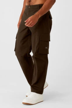 Cargo Ripstop Trouser - Espresso 8 Cargo Ripstop Trouser - Espresso -ALO ACTIVEWEAR SALE M5159R 04064 b1 s3 a2 1 m93