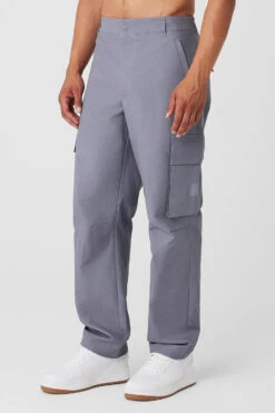 Cargo Ripstop Trouser - Fog -ALO ACTIVEWEAR SALE M5159R 05143 b1 s3 a3 1 m154
