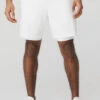 7" Unity 2-In-1 Short - White/White -ALO ACTIVEWEAR SALE M6060R 0000 b1 s3 a1 1 m93