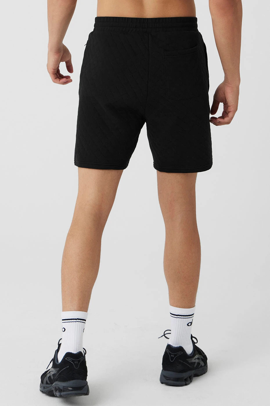 Quilted Stadium Short - Black 4 Quilted Stadium Short - Black - Image 2