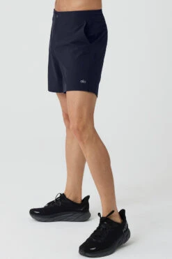7'' Sport Short - Navy -ALO ACTIVEWEAR SALE M6106R 03842 b1 s3 a2 1 m108