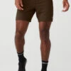 Conquer Reform Short - Espresso -ALO ACTIVEWEAR SALE M6107R 04064 b1 s3 a1 1 m93
