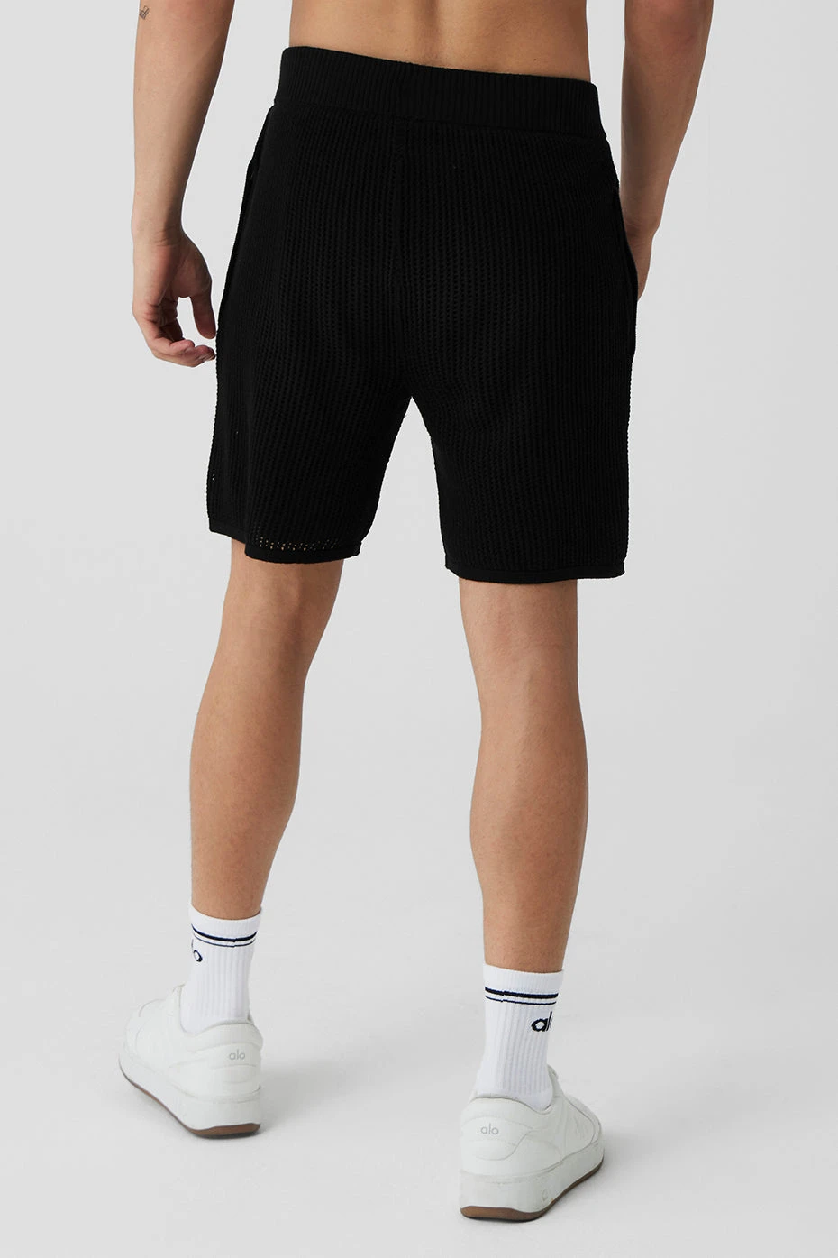 Open-Knit Short - Black 4 Open-Knit Short - Black - Image 2