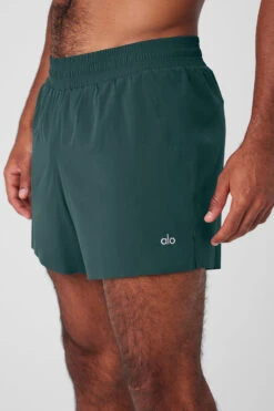 5" Adapt Running Short - Midnight Green -ALO ACTIVEWEAR SALE M6141R 04570 b1 s3 a4 1 m93