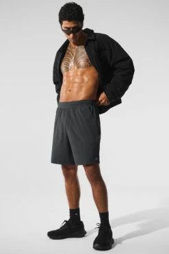 7" Repetition Short - Anthracite -ALO ACTIVEWEAR SALE M6154R 02125 b1 s1 a1 1 m203