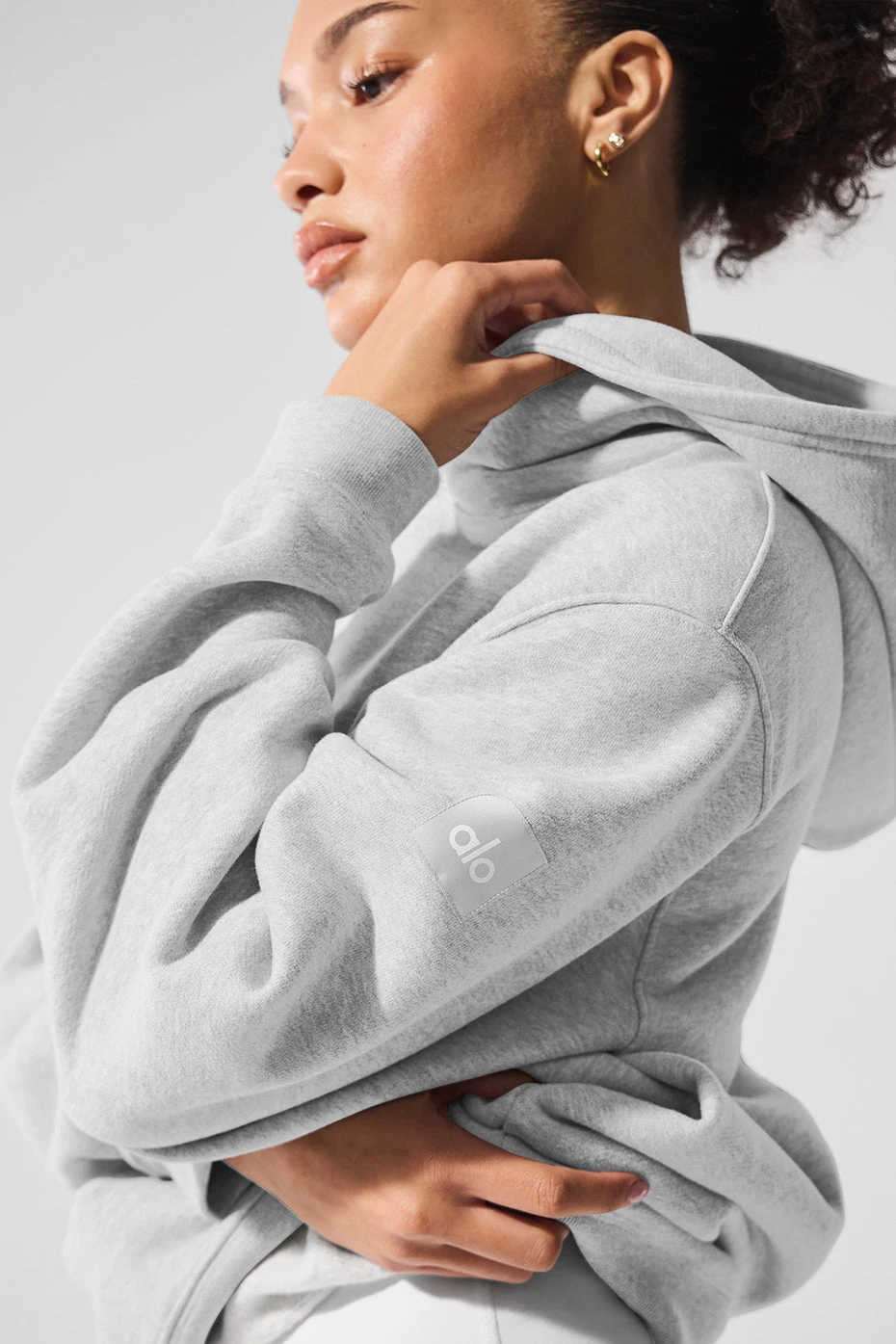 Renown Heavy Weight Hoodie - Athletic Heather Grey 5 Renown Heavy Weight Hoodie - Athletic Heather Grey - Image 3