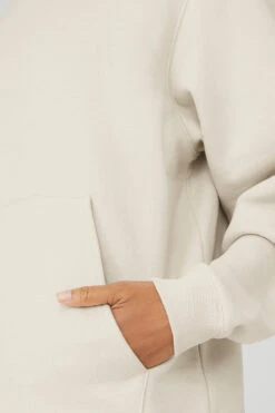 Renown Heavy Weight Hoodie - Bone -ALO ACTIVEWEAR SALE U3013R 03040 b1 s1 a4 1 m18