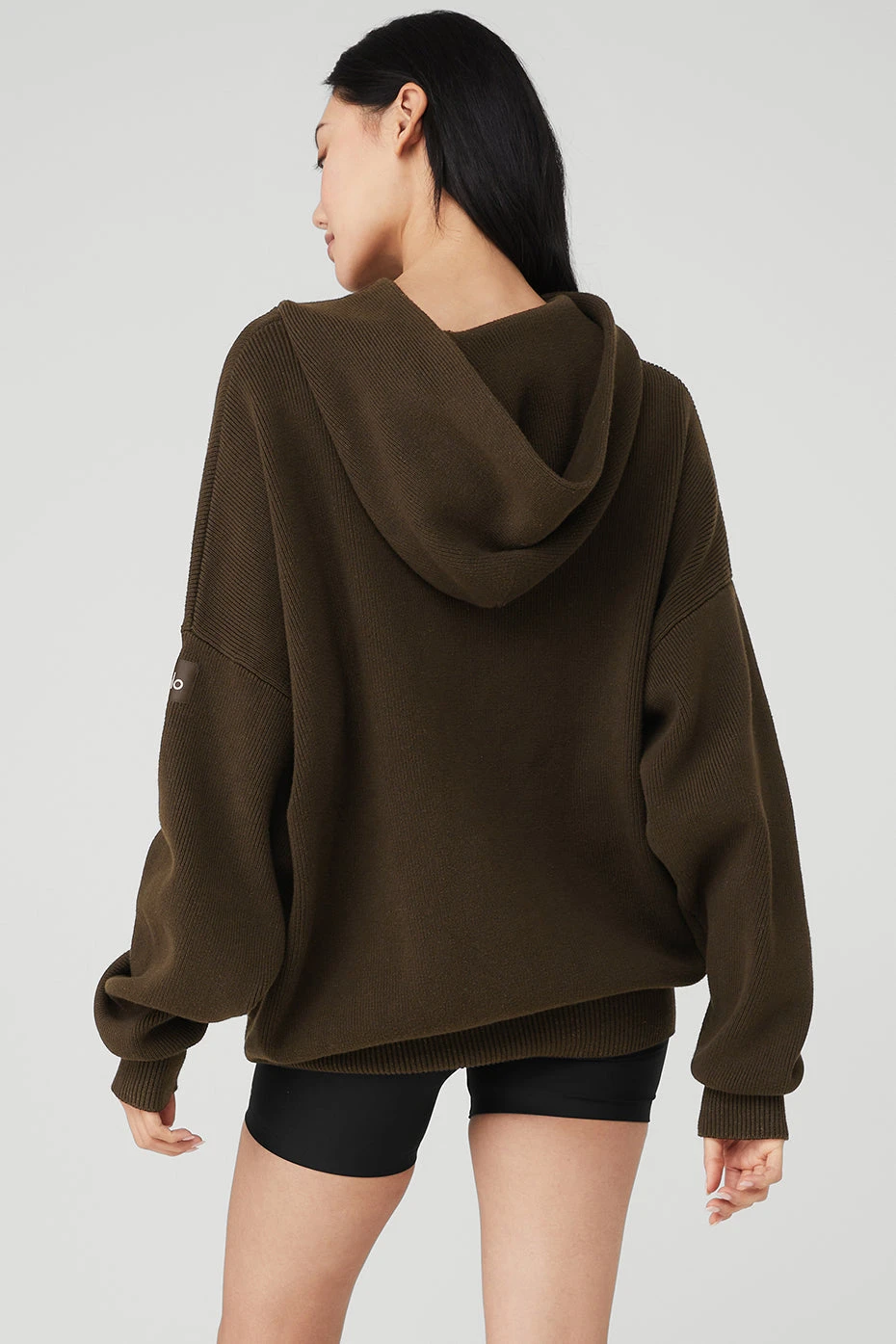 Scholar Hooded Sweater - Espresso 4 Scholar Hooded Sweater - Espresso - Image 2