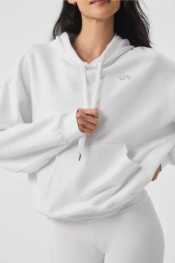 Accolade Hoodie - White -ALO ACTIVEWEAR SALE U3032RG 00 b1 s1 a2 1 m54