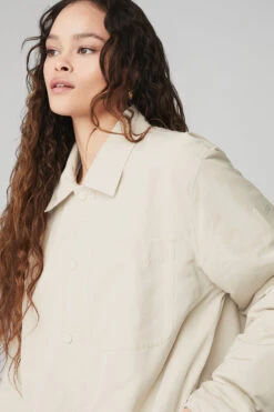 Legend Jacket - Bone -ALO ACTIVEWEAR SALE U4006R 03040 b1 s1 a4 2 m90