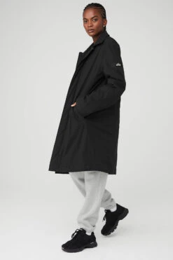 Signature Overcoat - Black 8 Signature Overcoat - Black -ALO ACTIVEWEAR SALE U4010R 01 b1 s1 a3 1 m100