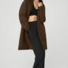 Signature Overcoat - Espresso 2 Signature Overcoat - Espresso -ALO ACTIVEWEAR SALE U4010R 04064 b1 s1 a1 1 m54