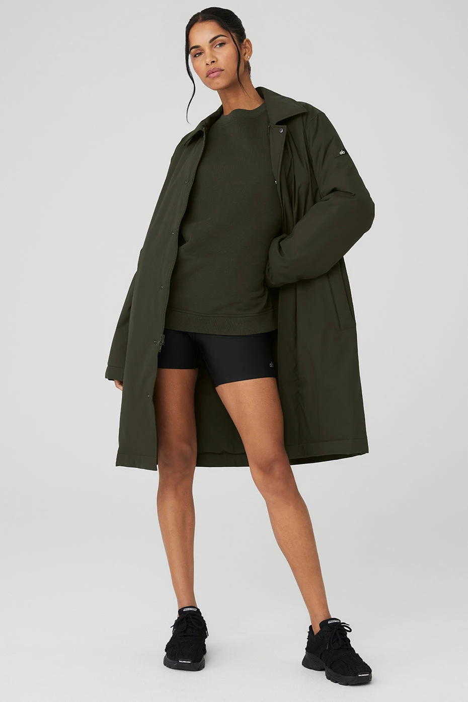 Signature Overcoat - Stealth Green 3 Signature Overcoat - Stealth Green