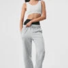 Accolade Straight Leg Sweatpant - Athletic Heather Grey -ALO ACTIVEWEAR SALE U5012RG 02910 b1 s1 a1 1 m54 a4acae19 2f53 4edc 84c4 ff3a45259590