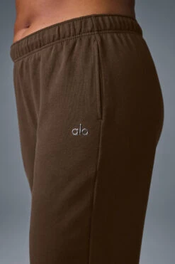 Accolade Straight Leg Sweatpant - Espresso -ALO ACTIVEWEAR SALE U5012RG 04064 b1 s1 a3 1 m182