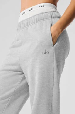 Accolade Sweatpant - Athletic Heather Grey -ALO ACTIVEWEAR SALE U5013RG 02910 b1 s1 a4 1 m91