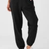 Cuffed Renown Heavy Weight Sweatpant - Black 2 Cuffed Renown Heavy Weight Sweatpant - Black -ALO ACTIVEWEAR SALE U5014R 01 b1 s1 a1 1 m18