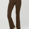 Airbrush High-Waist 7/8 Bootcut Legging - Espresso -ALO ACTIVEWEAR SALE W1119R 04064 b1 s1 a1 1 m54