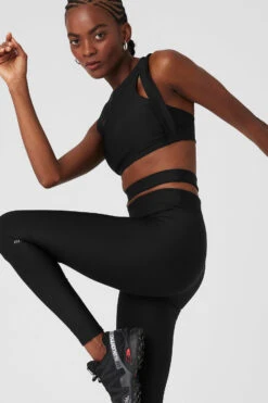 Airlift High-Waist All Access Legging - Black -ALO ACTIVEWEAR SALE W1258R 01 b1 s1 a4 2 m100