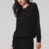 Soho Pullover - Black -ALO ACTIVEWEAR SALE W3295R 01 b1 s1 a1 1 m54