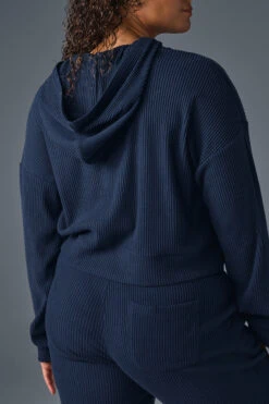 Muse Hoodie - Navy -ALO ACTIVEWEAR SALE W3438R 03842 b1 s1 a2 1 m182