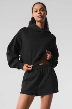 Bae Hoodie - Black 9 Bae Hoodie - Black -ALO ACTIVEWEAR SALE W3814R 01 b1 s1 a4 1 m76