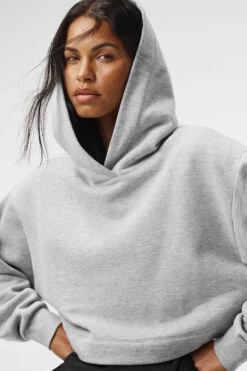 Bae Hoodie - Athletic Heather Grey -ALO ACTIVEWEAR SALE W3814R 02910 b1 s1 a4 1 m18 93f82532 585e 4cae b958 1419bb97a953