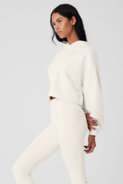 Bae Hoodie - Ivory -ALO ACTIVEWEAR SALE W3814R 03299 b1 s1 a3 1 m18