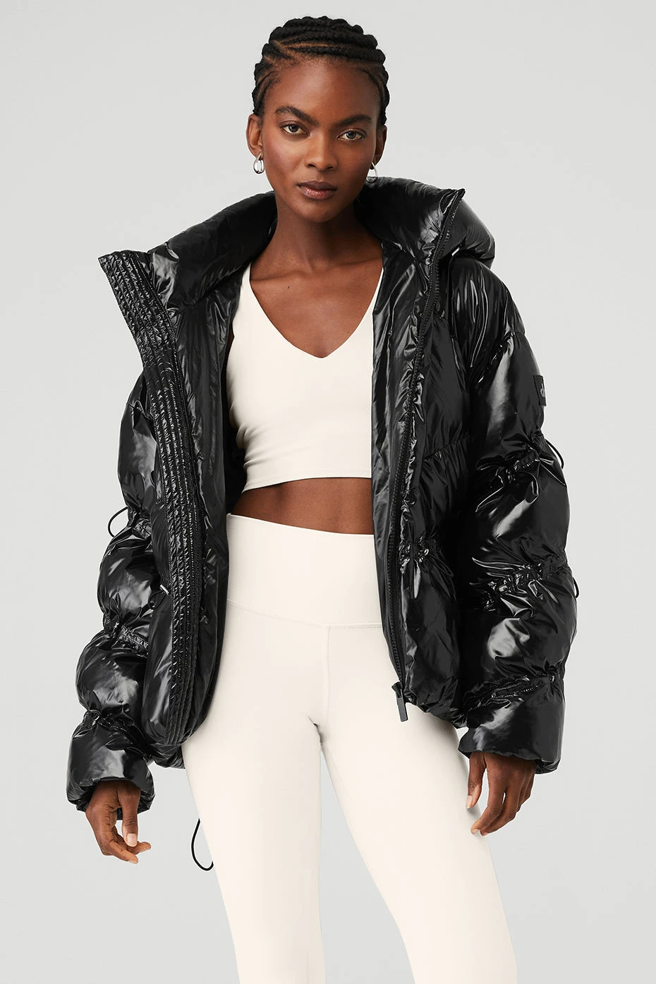 Stunner Puffer Jacket - Black 7 Stunner Puffer Jacket - Black - Image 5