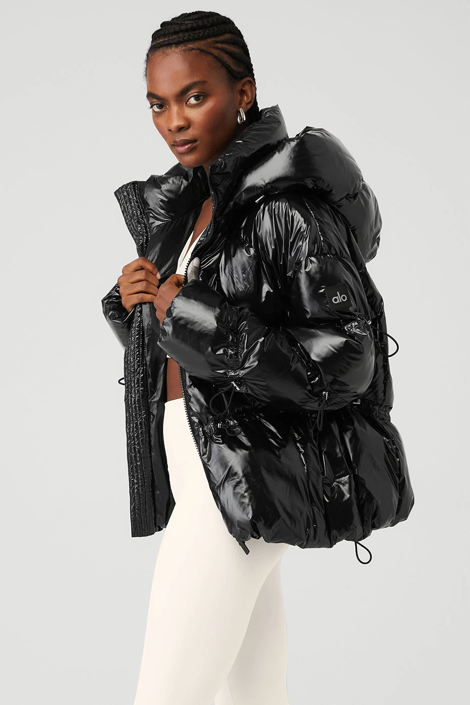 Stunner Puffer Jacket - Black 5 Stunner Puffer Jacket - Black - Image 3