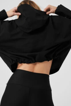 Rain Or Shine Jacket - Black -ALO ACTIVEWEAR SALE W4486R 01 b1 s1 a4 1 m89