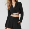 Cropped Status Blazer - Black -ALO ACTIVEWEAR SALE W4489R 01 b1 s1 a1 1 m89 0172a92e 27a9 4b84 a4d0 b7090808c2ef
