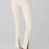 Airbrush High-Waist 7/8 Flutter Legging - Ivory -ALO ACTIVEWEAR SALE W51109R 03299 b1 s1 a1 1 m54