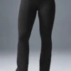 Airbrush High-Waist Bootcut Legging - Black 2 Airbrush High-Waist Bootcut Legging - Black -ALO ACTIVEWEAR SALE W51118R 01 b1 s1 a1 m196