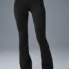 Airbrush High-Waist 7/8 Bootcut Legging - Black -ALO ACTIVEWEAR SALE W51119R 01 b1 s1 a1 1 m224