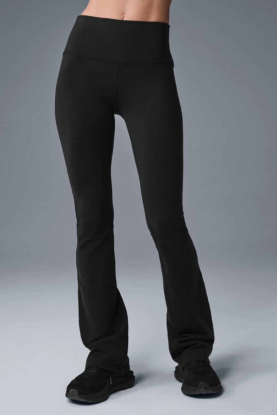 Airbrush High-Waist 7/8 Bootcut Legging - Black 3 Airbrush High-Waist 7/8 Bootcut Legging - Black