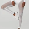 Seamless High-Waist 7/8 Limitless Open Air Legging - White 2 Seamless High-Waist 7/8 Limitless Open Air Legging - White -ALO ACTIVEWEAR SALE W51132R 00 b1 s1 a1 1 m100