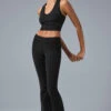 Airbrush Low-Rise Bootcut Legging - Black -ALO ACTIVEWEAR SALE W51150R 01 b1 s1 a1 1 m197 350c2d37 7217 4cf1 8df9 f689ecea904e